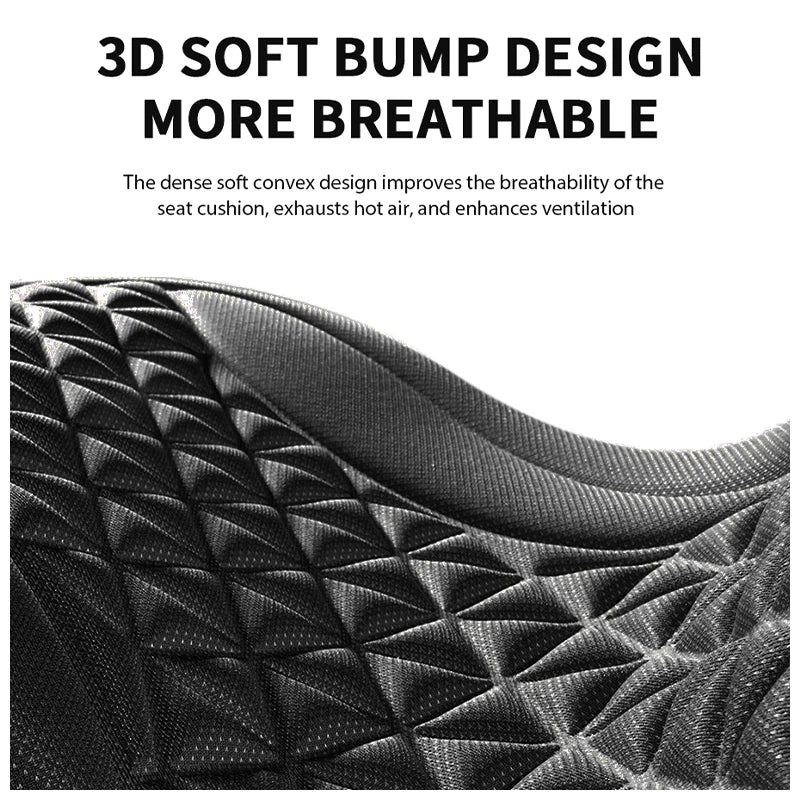 3D Breathable Car Seat Cover Summer Car Seat Cushion Convex Design for Heat Dissipation Sweatproof