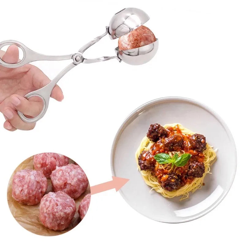 Meatball Maker Clip Fish Ball Rice Ball Stainless Steel