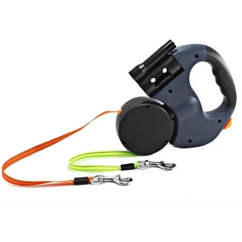 LED Retractable Traction Rope with Two-Headed and Plastic Bag Box Clamp
