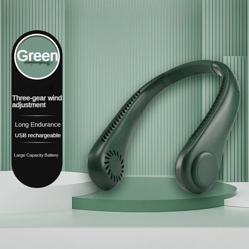 3 Speed Portable Mini Neck Fan