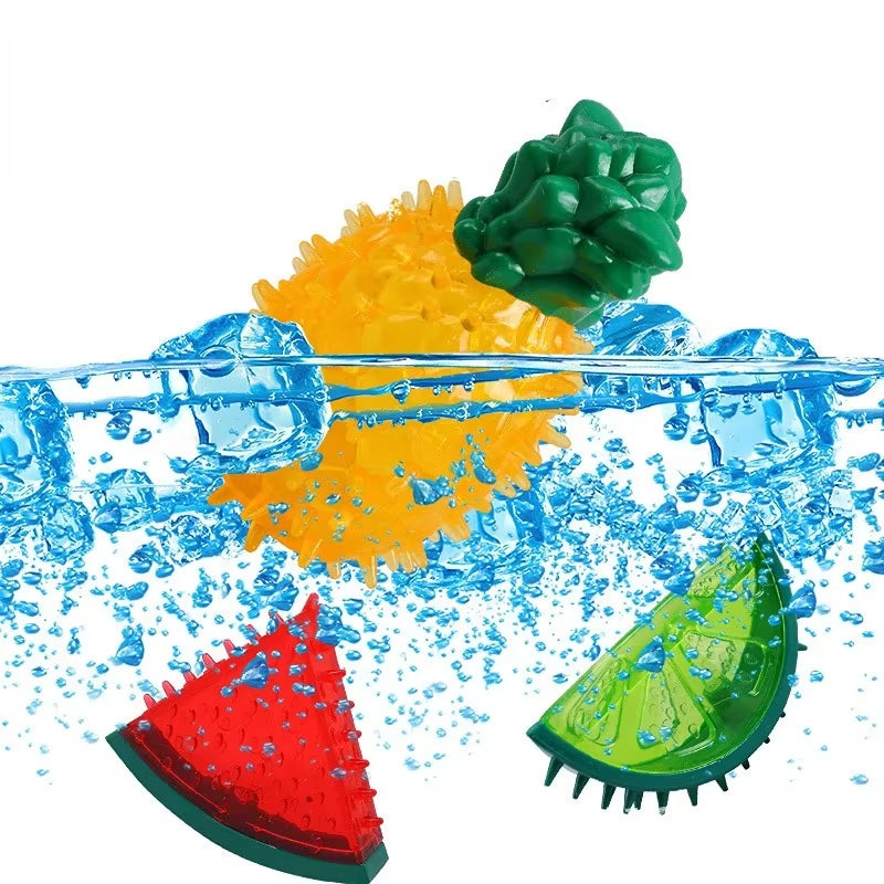 Pet Cooling Chew Toy Pet Freezable Cooling Teether & Hydration