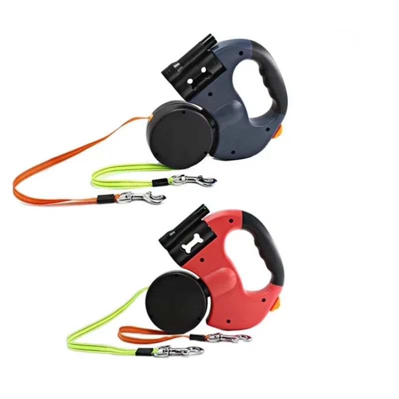 LED Retractable Traction Rope with Two-Headed and Plastic Bag Box Clamp