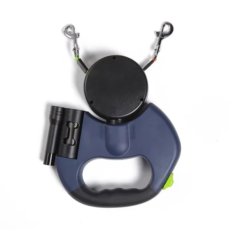 LED Retractable Traction Rope with Two-Headed and Plastic Bag Box Clamp