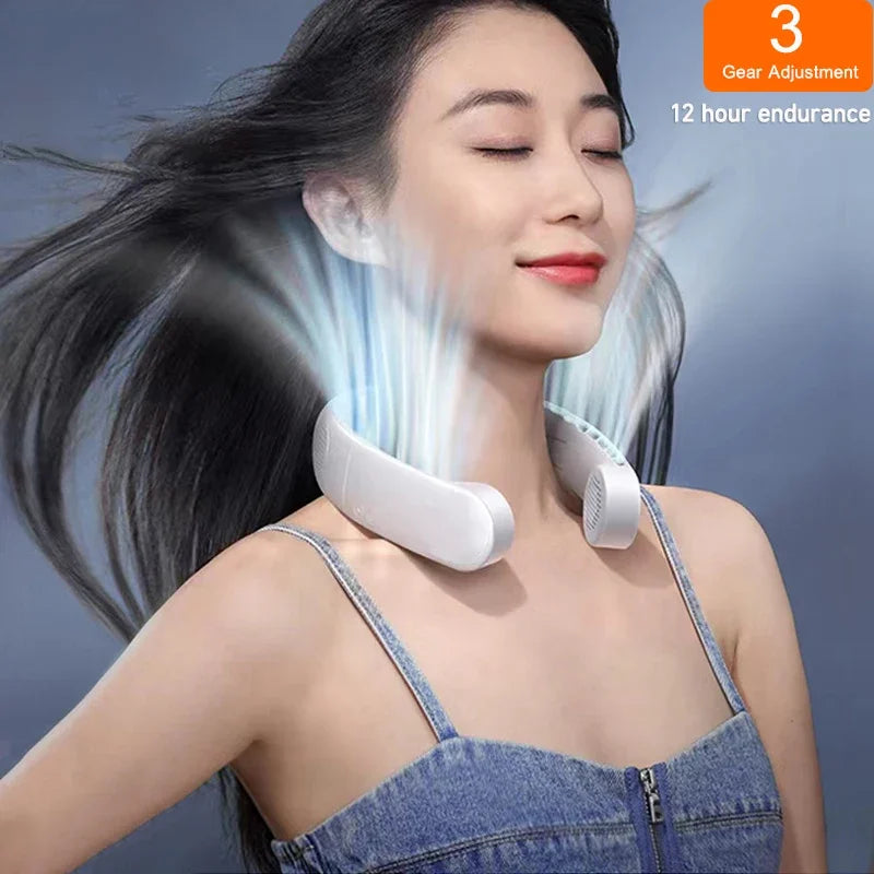 3 Speed Portable Mini Neck Fan