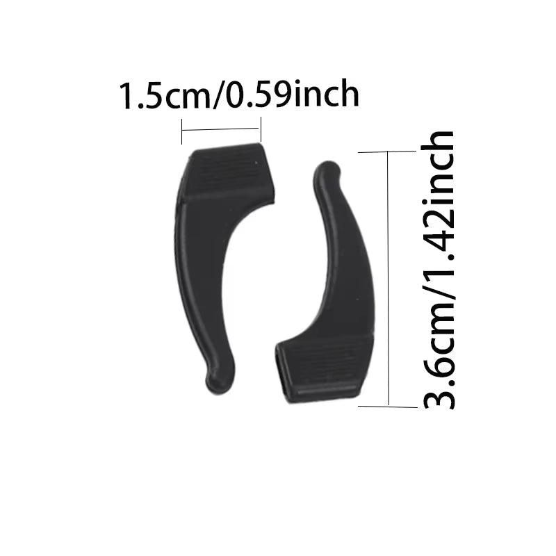20PCS Silicone Anti-Slip Ear Grip for Glasses