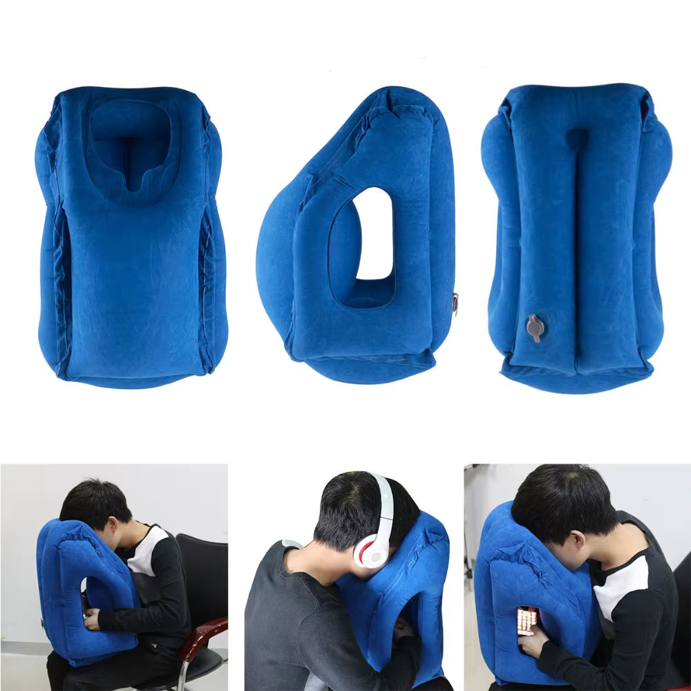 Multifunctional Inflatable Car & Airplane travel pillow
