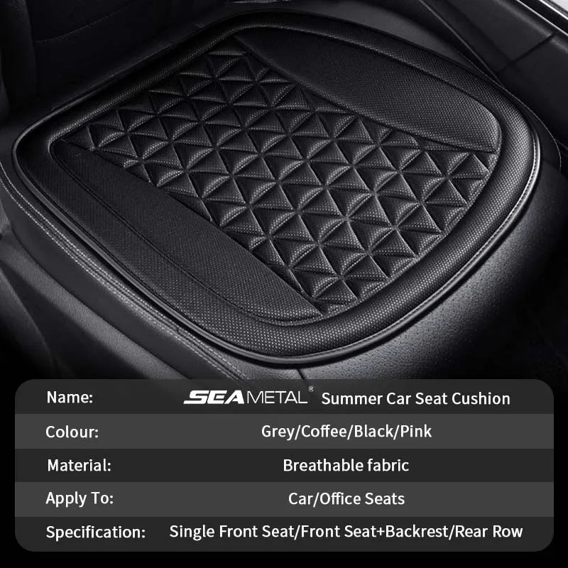 3D Breathable Car Seat Cover Summer Car Seat Cushion Convex Design for Heat Dissipation Sweatproof