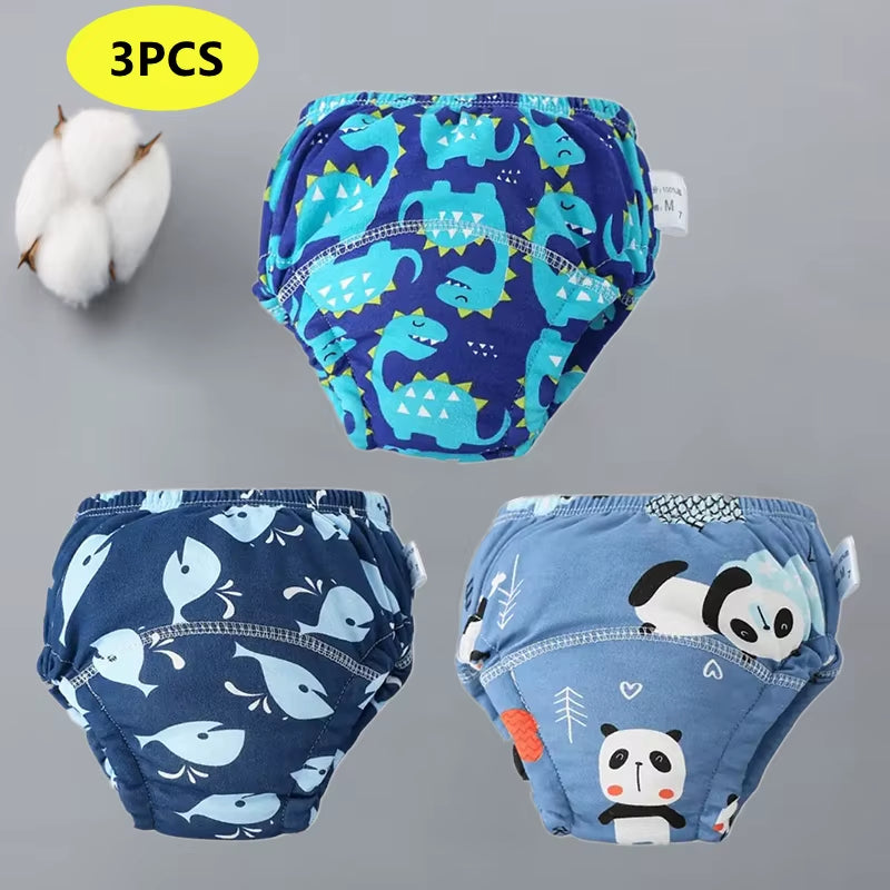 Newborn Training Pants Baby Shorts Washable B/G