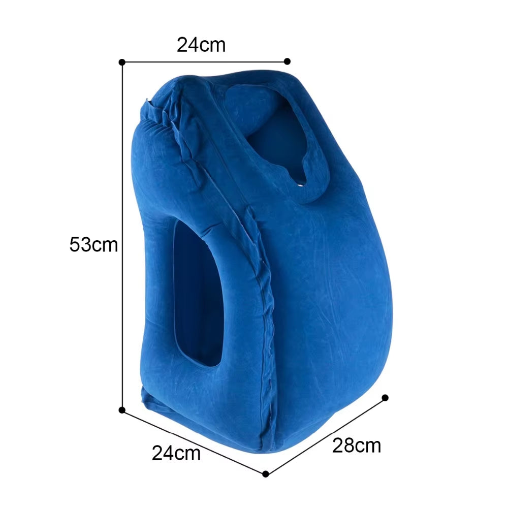 Multifunctional Inflatable Car & Airplane travel pillow