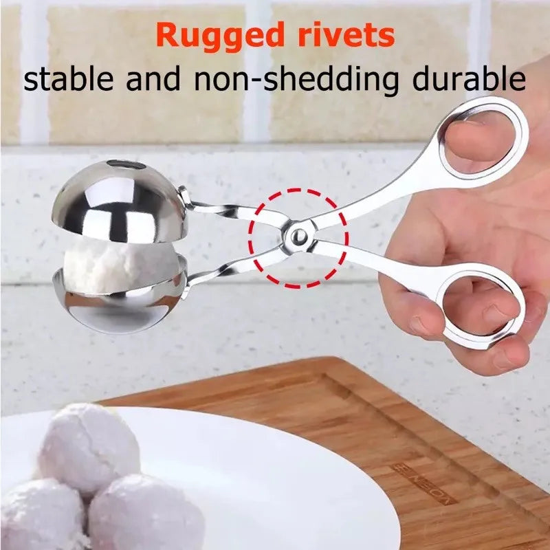 Meatball Maker Clip Fish Ball Rice Ball Stainless Steel