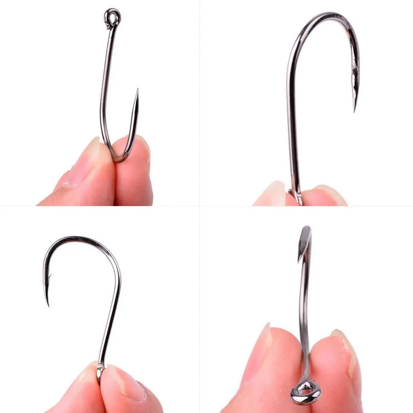 50Pcs / 20Pcs / Size 2-22# Ring Eye Japan Fishhooks