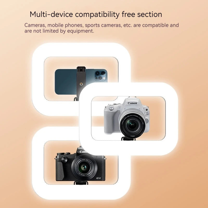 Mega-Light Handheld Ring for Live Boadcast / Photography