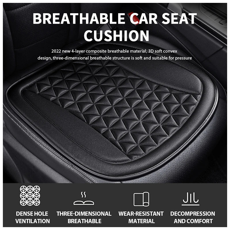 3D Breathable Car Seat Cover Summer Car Seat Cushion Convex Design for Heat Dissipation Sweatproof