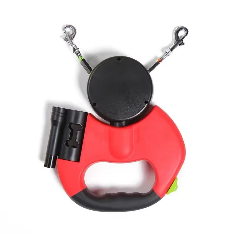LED Retractable Traction Rope with Two-Headed and Plastic Bag Box Clamp