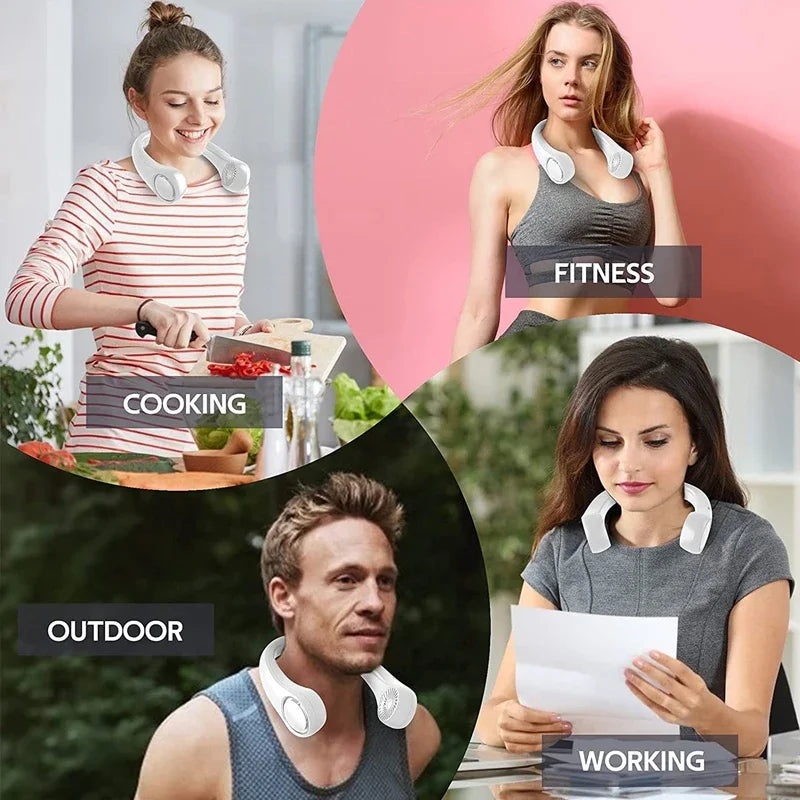 3 Speed Portable Mini Neck Fan