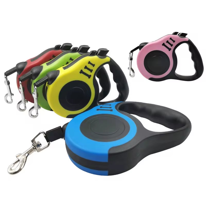 3 Meters / 5 Meters Retractable Dog Leash (Sm | Med | L)