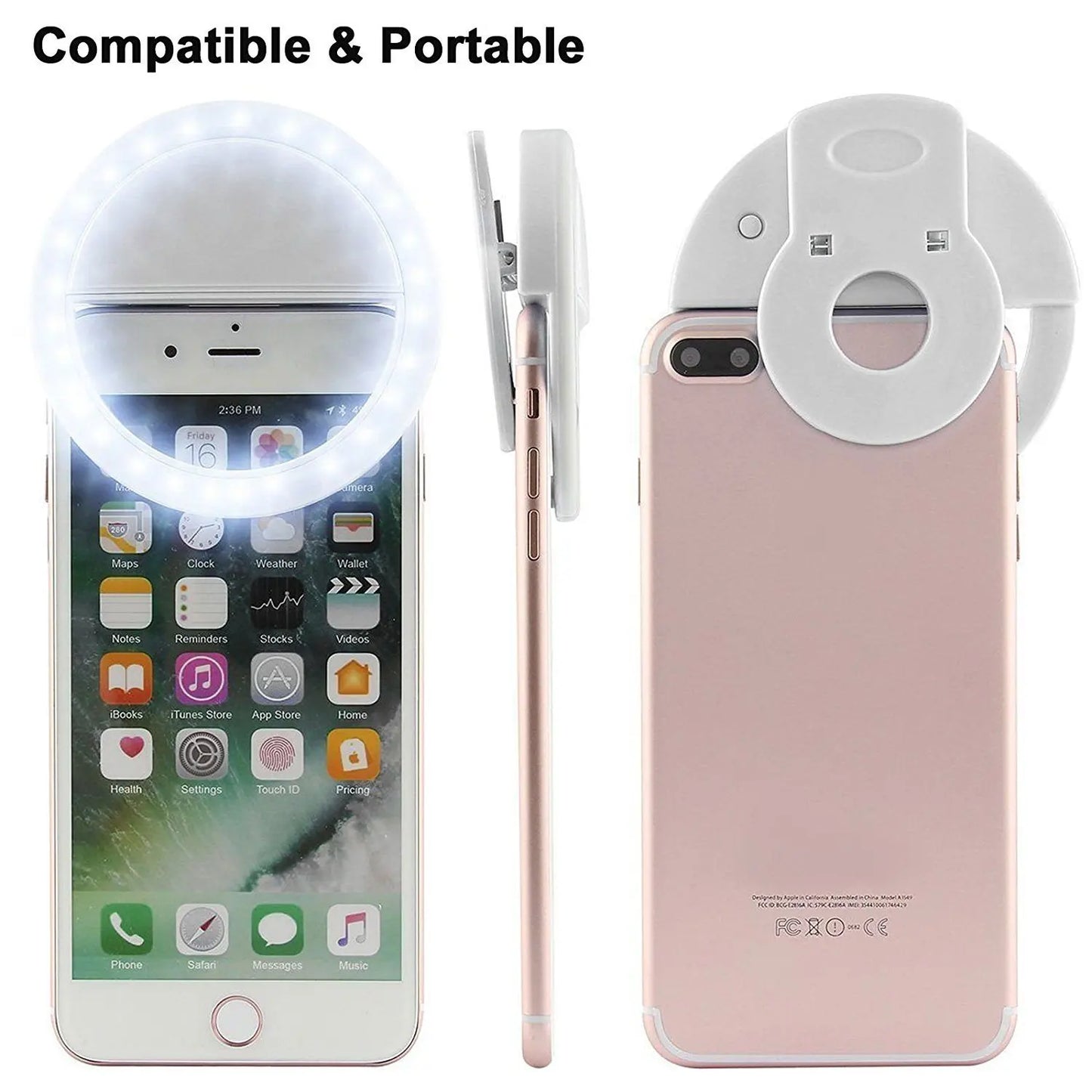 Ring Light LED Photographic Lighting Photo Lamps Video
