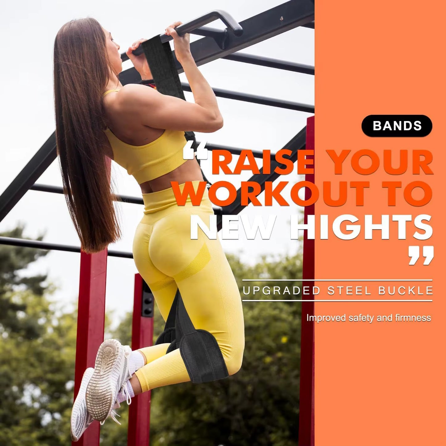 Power Trainer Pull-up Elastic Rope Set