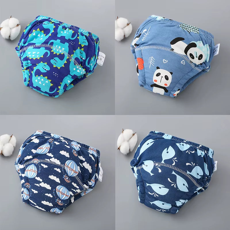Newborn Training Pants Baby Shorts Washable B/G