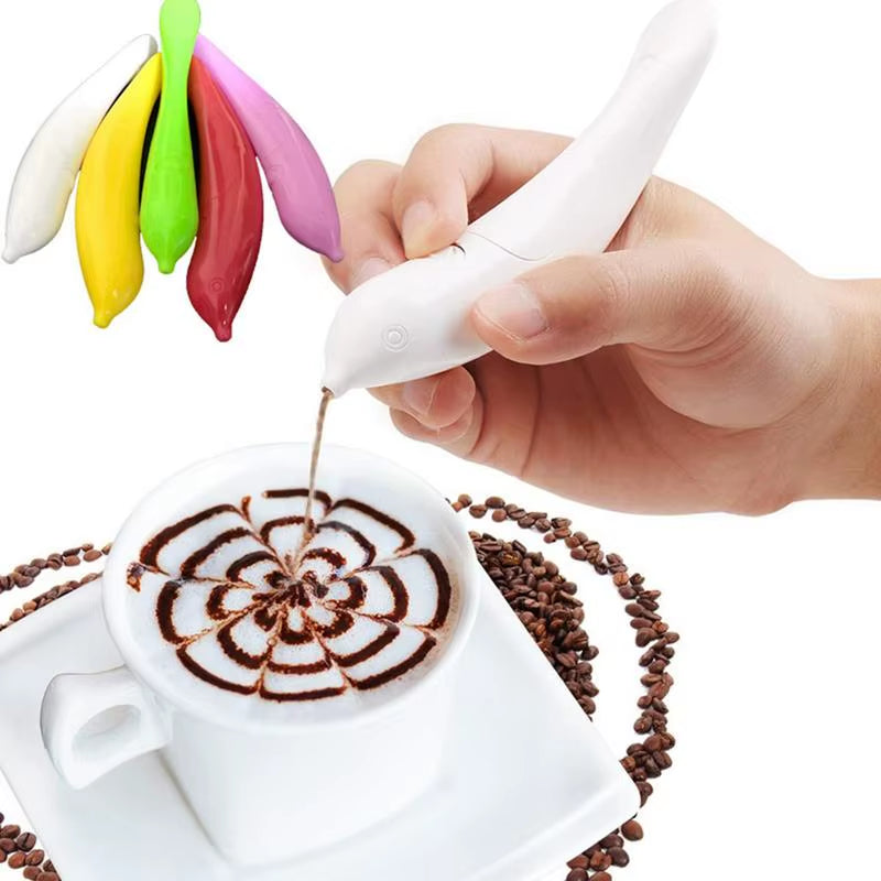 Latte Art Electrical Coffee Stencil 