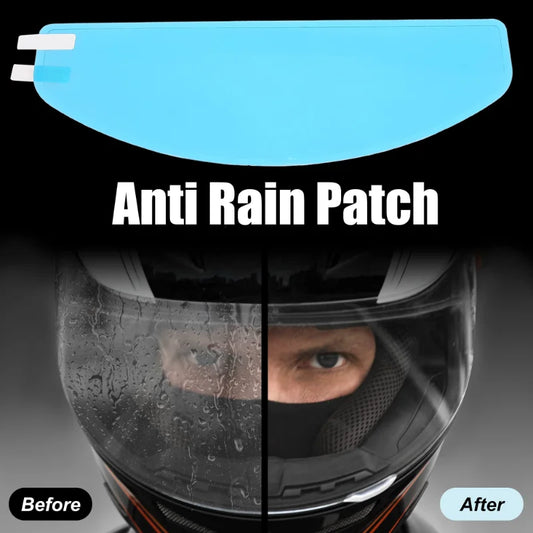 Motorcycle Helmet Clear Anti-Fog Rainproof Film