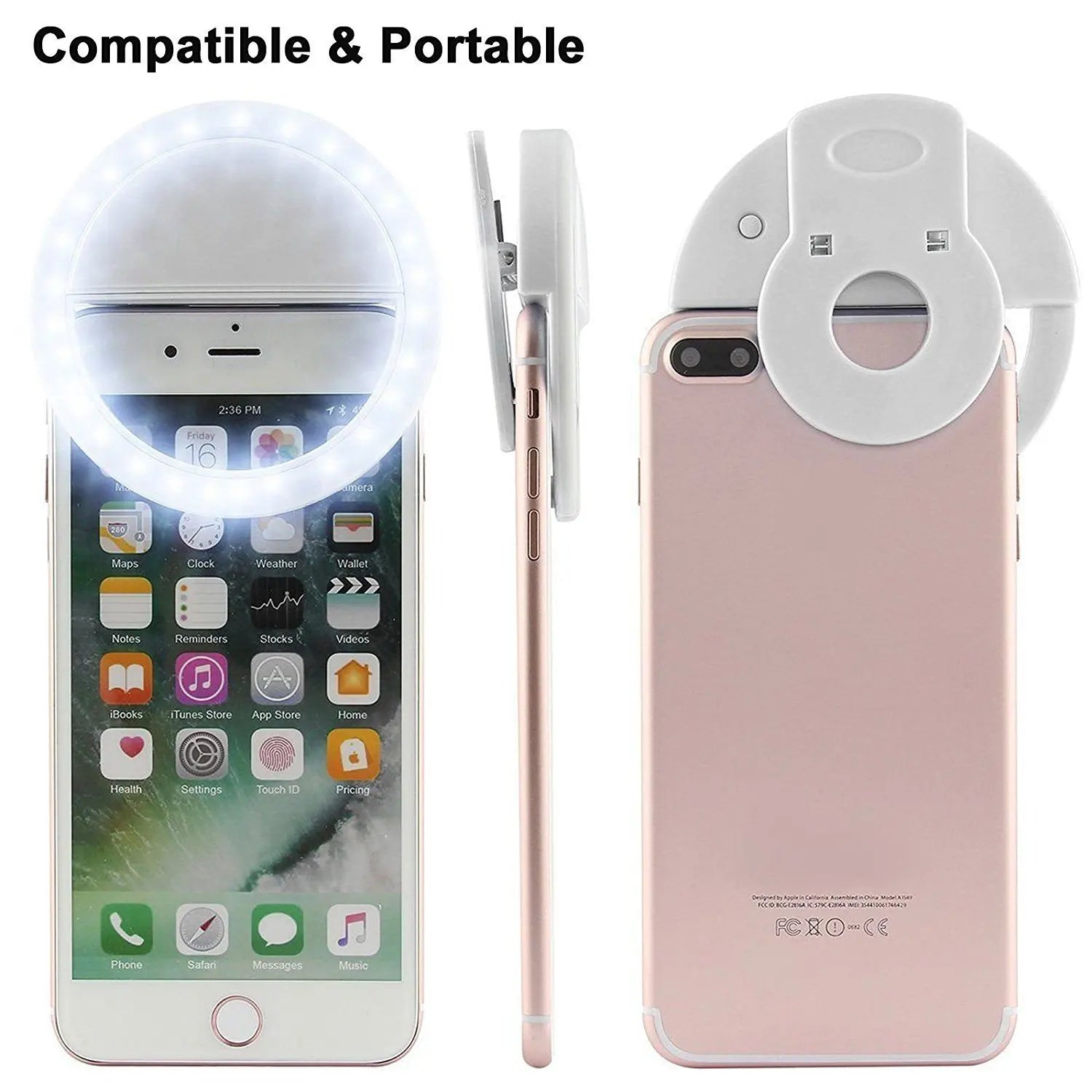 Ring Light LED Photographic Lighting Photo Lamps Video