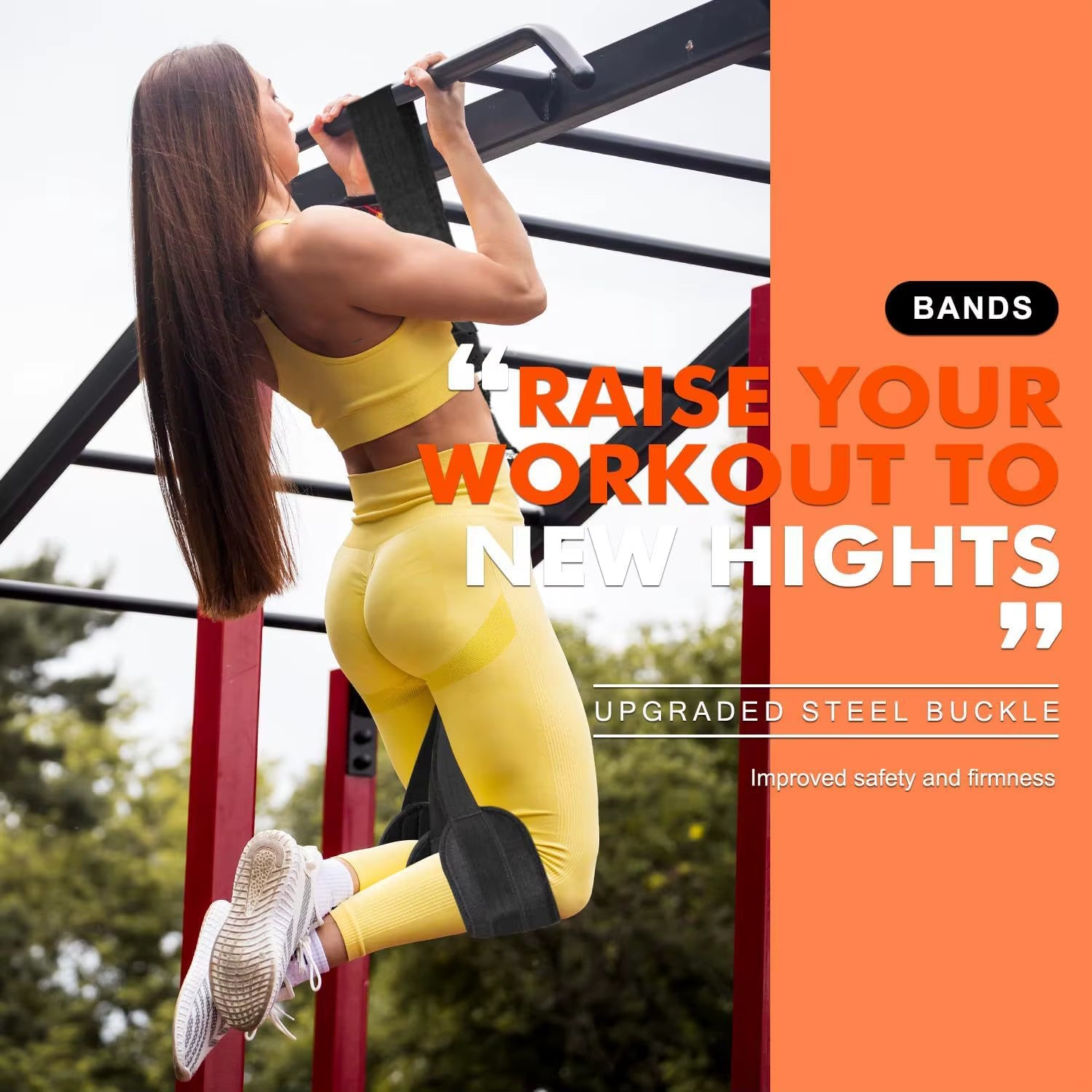 Power Trainer Pull-up Elastic Rope Set