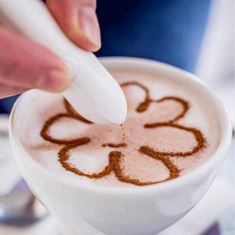 Latte Art Electrical Coffee Stencil 